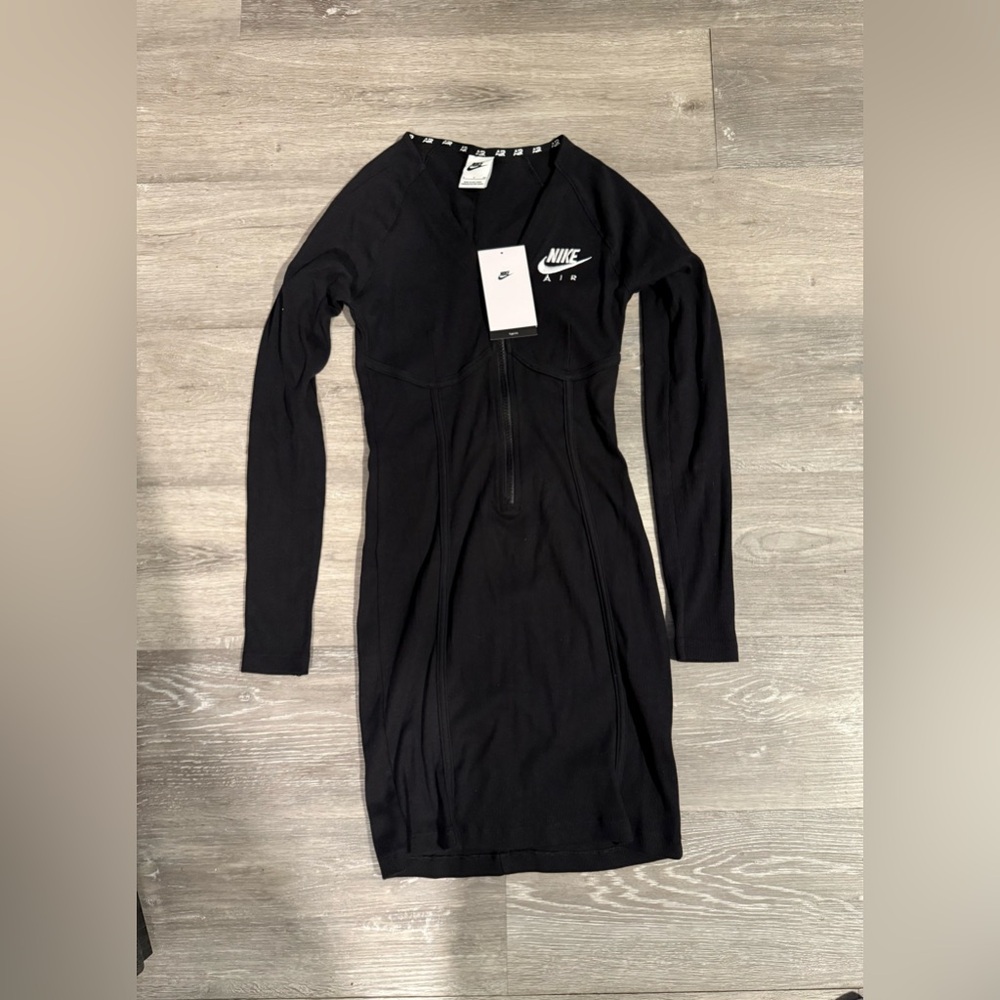 Nike Air Black dress with zip front